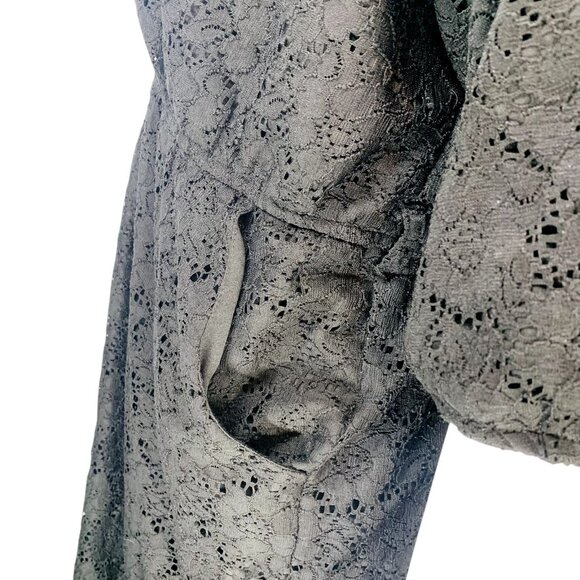 VTG NEW Torrid Kali Surplus Bubble Dress Black Lace Elastic Waist Size 3 | 3X - Picture 8 of 16